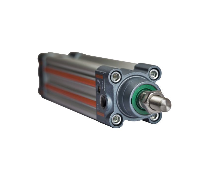 Piston rod scraper gaskets for ISO 15552 cylinders Metal Work