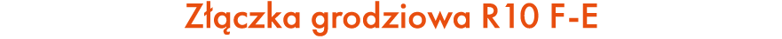 Z czka grodziowa R10 F E